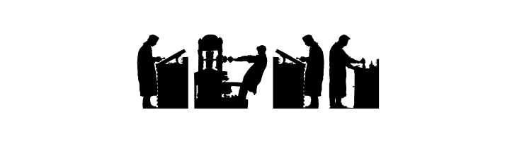 Professions  Free Fonts Download