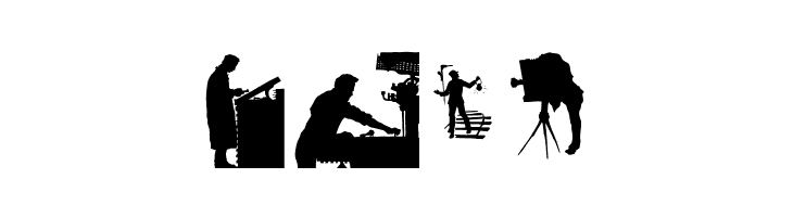 Professions  Free Fonts Download