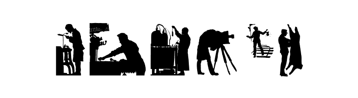 Professions  Free Fonts Download