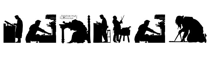 Professions  Free Fonts Download