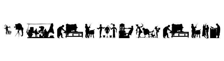 Professions  Free Fonts Download