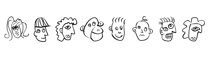 WacoheadsTwo  Free Fonts Download