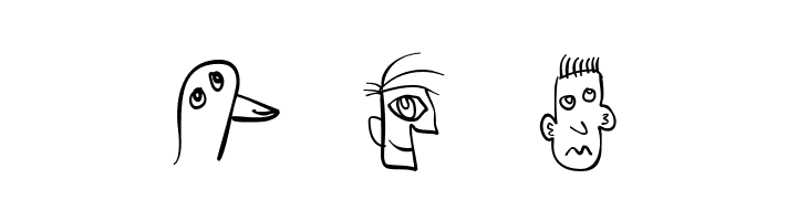 WacoheadsTwo  Free Fonts Download