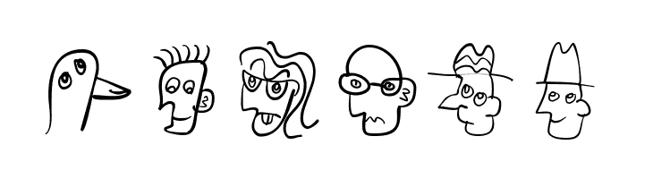 WacoheadsTwo  Free Fonts Download