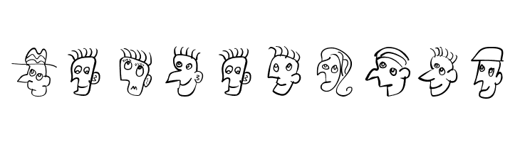 WacoheadsTwo  Free Fonts Download