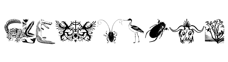 RareAnimals  Free Fonts Download