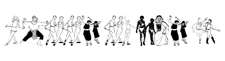 MoreDancing  Free Fonts Download