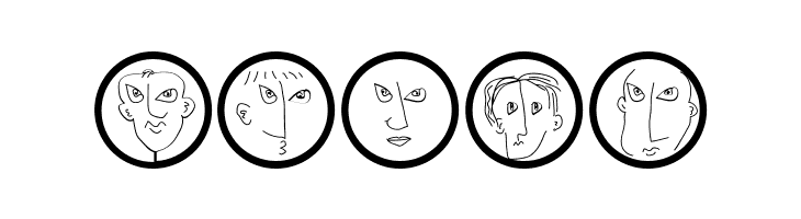 HeadsHandsSketches  Free Fonts Download