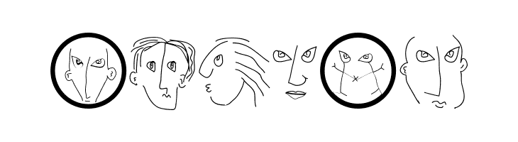 HeadsHandsSketches  Free Fonts Download