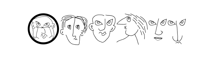 HeadsHandsSketches  Free Fonts Download