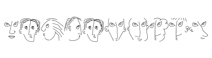 HeadsHandsSketches  Free Fonts Download