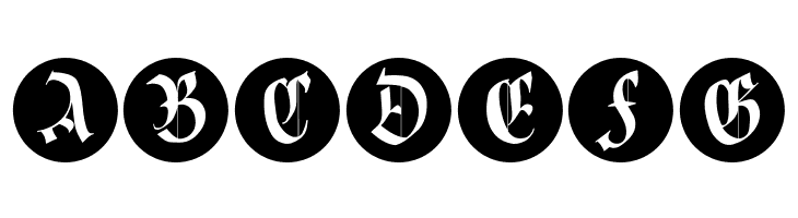 CuxhavenInitialsRound  Free Fonts Download