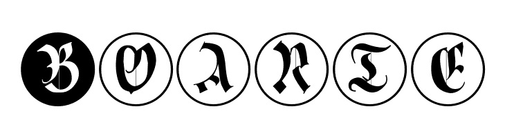 CuxhavenInitialsRound  Free Fonts Download