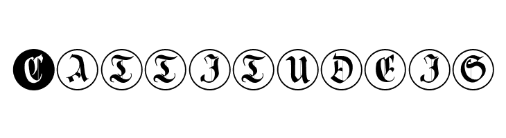 CuxhavenInitialsRound  Free Fonts Download