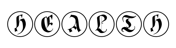 CuxhavenInitialsRound  Free Fonts Download
