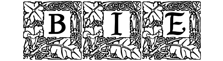 Woodland_Initials  Free Fonts Download