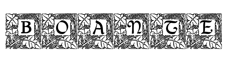 Woodland_Initials  Free Fonts Download