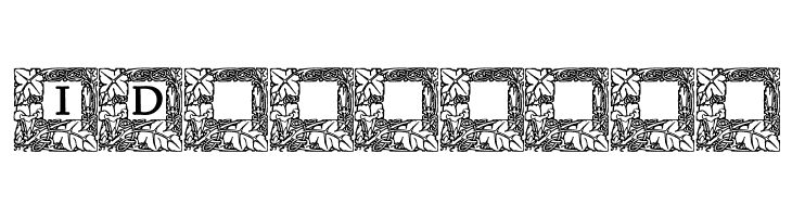 Woodland_Initials  Free Fonts Download