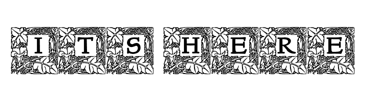 Woodland_Initials  Free Fonts Download