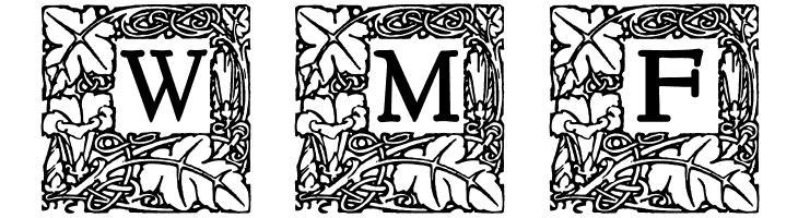 Woodland_Initials  Free Fonts Download