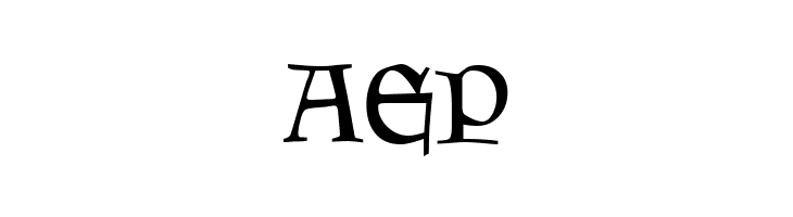 Goudy Mediaeval Regular  Free Fonts Download