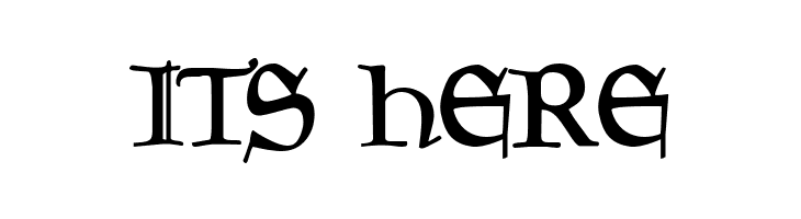 Goudy Medieval Alternate  Free Fonts Download