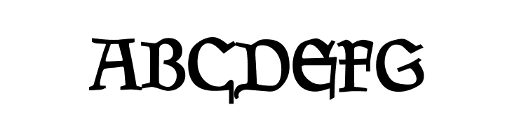 Goudy Mediaeval DemiBold  Free Fonts Download