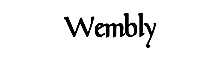 Goudy Mediaeval DemiBold  Free Fonts Download