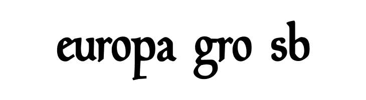 Goudy Mediaeval DemiBold  Free Fonts Download