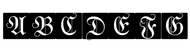 WittewittMajuscles-FlourishBricks  Free Fonts Download