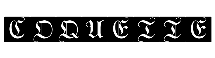 WittewittMajuscles-FlourishBricks  Free Fonts Download