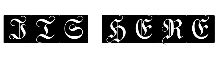 WittewittMajuscles-FlourishBricks  Free Fonts Download