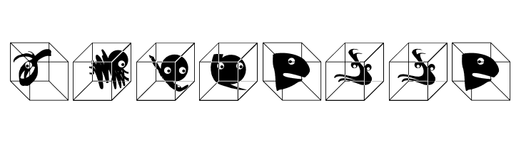 ZooCages  Free Fonts Download