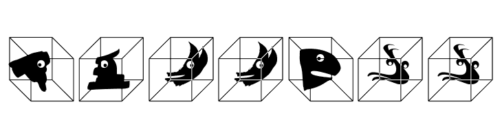 ZooCages  Free Fonts Download