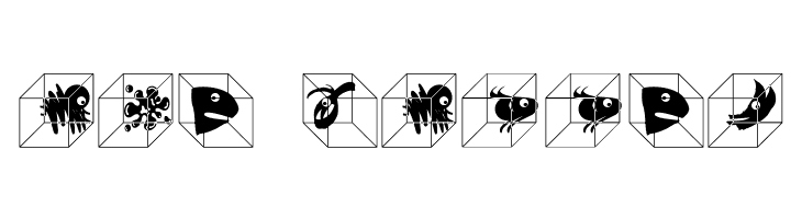 ZooCages  Free Fonts Download