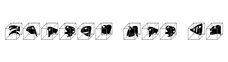 ZooCages  Free Fonts Download