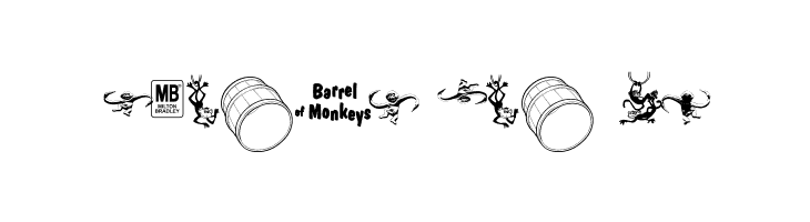 BarrelOfMonkeys  Free Fonts Download