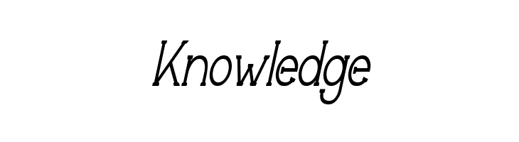 Technically Insane NarrowItalic  Free Fonts Download