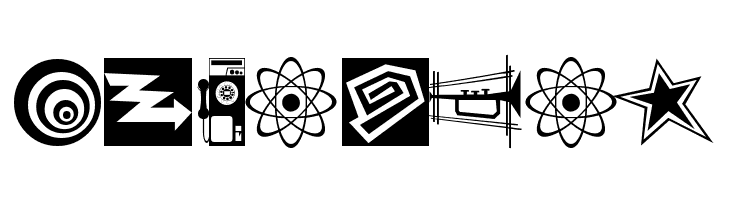 Nifty 50's Icons 1 JL  Free Fonts Download