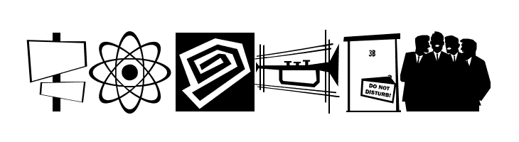 Nifty 50's Icons 1 JL  Free Fonts Download