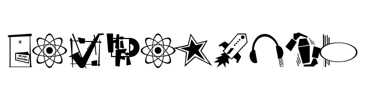 Nifty 50's Icons 1 JL  Free Fonts Download