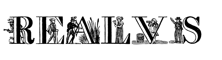 Picture Alphabet  Free Fonts Download