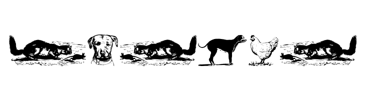 AnimalsOldfashion  Free Fonts Download