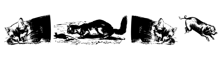AnimalsOldfashion  Free Fonts Download