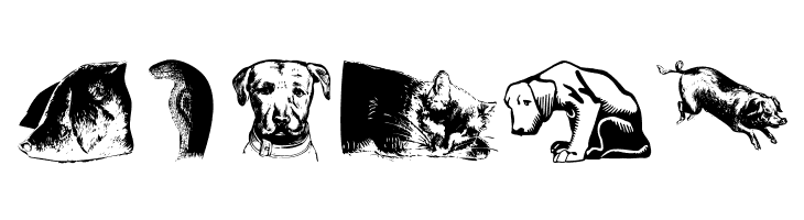AnimalsOldfashion  Free Fonts Download