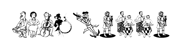 Musikantenstadel  Free Fonts Download