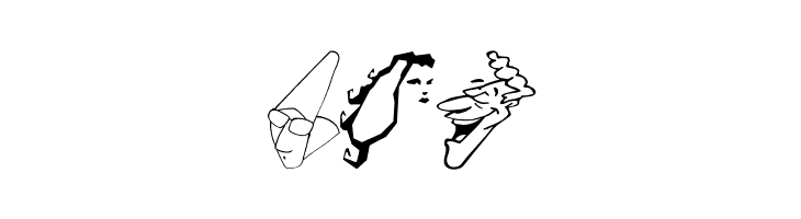 CartoonHeads  Free Fonts Download