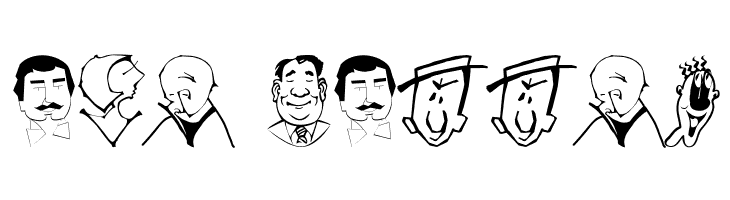 CartoonHeads  Free Fonts Download