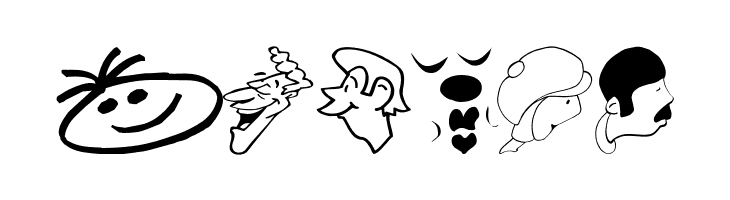 CartoonHeads  Free Fonts Download