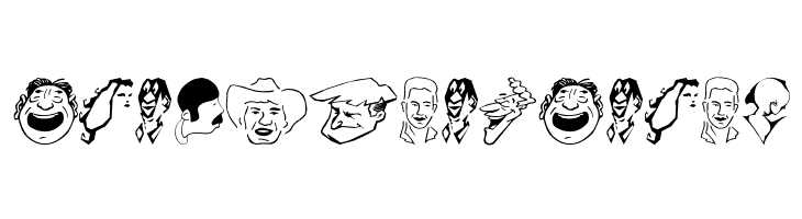 CartoonHeads  Free Fonts Download